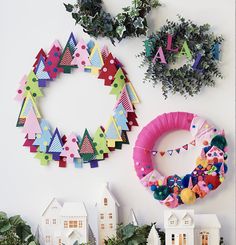 From decorations to gifts, we have a plenty of projects to help you create a unique holiday project. Browse our store and have a perfect holiday shopping! Fun Diy Projects, Diy Christmas Wreaths Ideas, Christmas Wreaths Ideas, Diy Christmas Wreaths, Rainbows Christmas, Wreaths Ideas, Merry Little Christmas, Christmas Wreaths Diy, Wreath Crafts