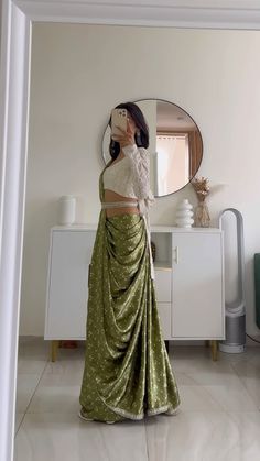 Different Saree Draping Styles Indian, Different Saree Draping Styles, Saree Drape, Lehenga Style Saree, Drape Sarees, Saree Wearing, Saree Wearing Styles, Saree Draping Styles, Draping Fashion