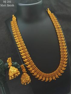 40grams Gold Haram, Mango Design, Gold Temple Jewellery, Gold Pendant Jewelry, Gold Wedding Jewelry, Gold Bride Jewelry