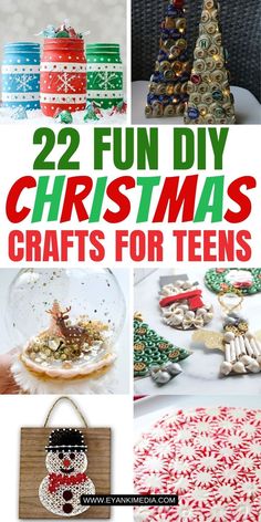 christmas crafts for teens that are fun and easy to make with the help of beading