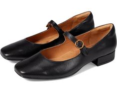 Women's Sofft Elsey Creative Work Outfit, 1930s Shoes, German Dress, Mary Jane Shoes Flat, Sofft Shoes, Shoes Stand, Black Dress Shoes, Black Shoes Women, Shoes Black