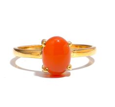 Boho Statement Ring, Oval Shape Ring, Ring Elegant, Gold Wedding Jewelry, Orange Crystals, Carnelian Stone, Jewelry Statement, Boho Ring, 14k Gold Ring