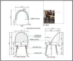 an image of a chair with measurements for the seat and back, as shown in this drawing