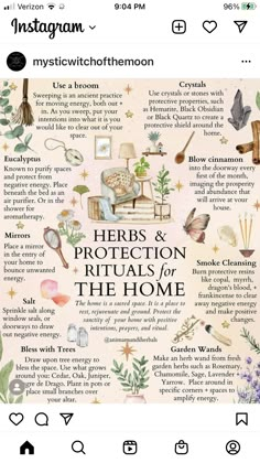 Herbology Wallpaper, Protection Rituals, Witchy Ideas, Hedge Witchcraft, Magickal Herbs, Witch Rituals, Healing Magic