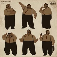 the big lek character sheet is shown in various poses, including his hands on his head