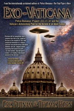 an advertisement for the movie exo - vaticana, starring in which he is flying