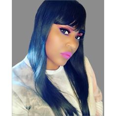 Wig Style: Bang Wig Hair Texture: Straight Wig Length: 12, inch, 22 inch Hair Material: 100% Virgin Human Hair Hair Color: Natural Black Wig Combs: 3 Cap Size: Average Size Size: 12". 22 Inch Hair, Bang Wig, Straight Bangs, Beauty Boutique, Black Wig, Hair Texture, Straight Wig, Wig Styles, Textured Hair