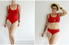 Picture of YOU'RE FINISHED!! Sew Swimsuit, Sewing Swimwear, Sewing Alterations, Inside Out 2, Diy Sewing Clothes, Thrift Shopping, Pretty And Cute