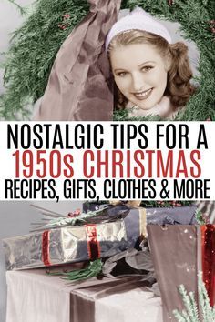 nostalgic tips for a 1950's christmas recipes, gifts, clothes & more