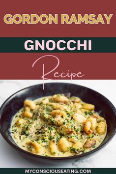 Gnocchi in a bowl Master Chef Recipes, Savory Butter, Gnocchi Dishes, Gnocchi Recipe