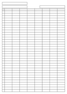 a spreadsheet is shown in the form of a blank sheet