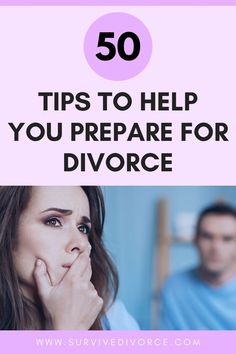 Preparing for divorce can be overwhelming and emotional. To help you, we've created a list of the 50 best tips to make sure you are prepared for your divorce ahead of time. Stay Off Social Media, Seperation Marriage, Marriage Advice Troubled, Preparing For Divorce, Divorce Counseling, Off Social Media, Marriage Struggles, Marriage Restoration, Separation And Divorce