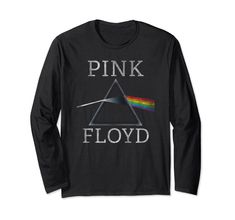 pink floyd dark side of the moon long sleeve t - shirt