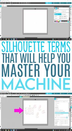 Silhouette Terms that Will Help You Master Your Machine | Silhouette cameo tutorials, Silhouette cameo crafts, Silhouette cameo beginner . #Silhouette_Cameo_Hacks_Tips_And_Tricks #Silhouette_Hacks_Tips_And_Tricks #Silhouette_Studio_Cheat_Sheet #Silouhette_Tutorial Silhouette For Beginners, Silhouette Cameo Hacks Tips And Tricks, Silhouette Hacks Tips And Tricks, Silouhette Tutorial, Silhouette Studio Cheat Sheet, Silhouette Studio Tutorials, Silhouette Cameo 4 Projects Ideas, Silhouette Portrait Tutorials, Silhouette Cameo Projects Beginner