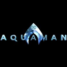 the logo for aquaman on a black background