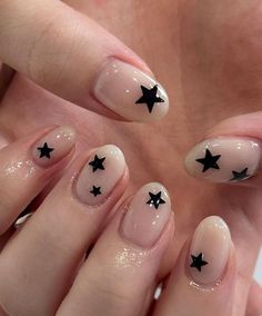 Toro Inoue Nails, Cute Grunge Nails, Simple Korean Nails, Toro Inoue, Korean Nails, Really Cute Nails