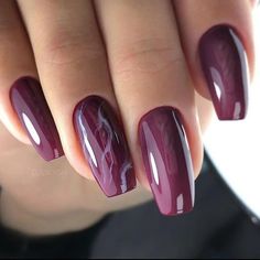 Opi Nail Colors, Pastel Nails Designs, Maroon Nails, Fancy Nails Designs, Ombre Acrylic Nails, Purple Nail, Fall Acrylic Nails, Luxury Nails