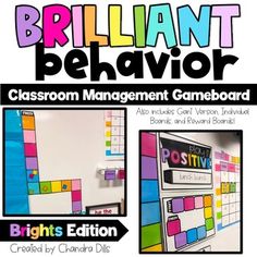 the brilliant behavior classroom management gameboard