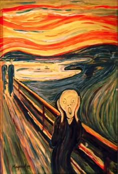 an image of the scream painting