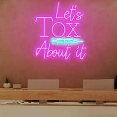 Lets Tox About it Neon Sign, Medspa Beauty Cosmetic Salon Wall Decor, Botox Decor, Nurse Injector Office Sign, Aesthetic Center Decor Size:H17xW14.5inch Medical Aesthetic Office Ideas, Med Spa Suite Decor, Aesthetic Nurse Injector Room Decor, Medspa Decor Interior Design, Med Spa Decor Luxury, Botox Office Decor, Cosmetic Injector Aesthetic, Mobile Botox Business, Aesthetic Nurse Injector Quotes