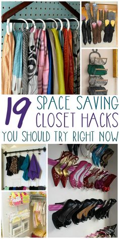 space saving closet hacks you should't try right now with these clever tricks