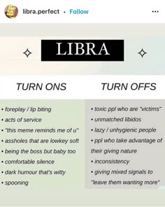 an image of a website page for libra