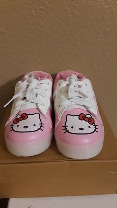 Hello Kitty Vans, Sanrio Stuff, Hello Kitty Shoes, Wedding Sneaker, Declutter, Perfect Place, Wedding Shoe, Baby Shoes