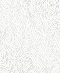 Sample Holzer White Fern Wallpaper Fern Wallpaper, Shadow Silhouette, Fern Pattern, Red Backdrop, Chic Wallpaper, Wallpaper White, Green Backdrops, Manhattan Comfort, Damask Wallpaper