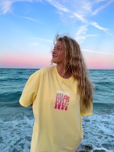 T-SHIRTS Luxury Paints, Love Club, Luxury Printing, Coconut Girl, Cute Preppy Outfits, Girls Tees, Lemon Yellow, Preppy Outfits, Dinosaur Print