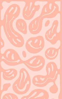 an abstract pink and white pattern with wavy lines