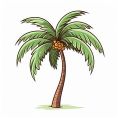 Palm Clipart in Minimalist Art Style Artwork: High-Res 4K & Vector Palm Tree Clipart, Lettering Stickers, Palm Tree Png, Palm Tree Island, Ocean Tropical, Digital Banners, Palm Tree Art, Tropical Travel, Tree Clipart