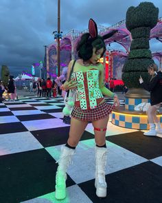 ♠️♥️♣️ Day 2 @beyondwland . . . #beyondwonderland #rave #raveoutfit #ravefashion #ravestyle #ravewear #ravebabe #festivalfashion #explorepage Rave Outfits Inspiration, Rave Group Outfits Ideas, Rave Group Outfits, Escape Rave, Modest Rave Outfits, Fairy Fits, Cute Rave Outfits, Summer Camp Outfits, Race Outfit