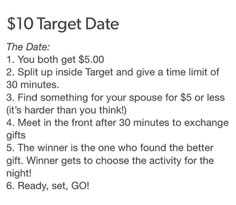 a sign that says $ 10 target date on it and the price is $ 50