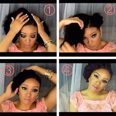 5 Fun, Semi-Protective AND Protective Natural Hair Styles for the Fall | BGLH Protective Hairstyles For Natural Hair, Different Hair, Natural Hair Journey, Long Hair Girl