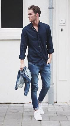 Mens Fashion Denim, Mens Fashion Smart, Stylish Mens Outfits, Men Style Tips, Men Fashion Casual Outfits, Street Style Chic, Jessica Alba, Sneakers Men Fashion