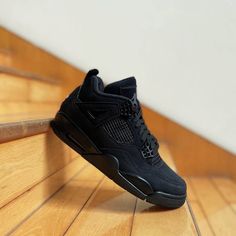 ㅤ Jordan 4 Retro, Shopping Items, Black Cat, Black