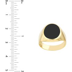 Dive deep into the charm of sophistication with our Oval Onyx Signet Ring. Crafted to captivate your senses, this exquisite piece reimagines the timeless signet ring with a modern twist, making it a must-have for your jewelry collection. Awaken your senses with the deep, mysterious allure of the Onyx stone, a gem that has fascinated hearts for centuries.Crafted in 14 Karat gold with a radiant yellow hue, this ring exudes warmth and elegance. The Onyx stone takes center stage, boasting its unique Onyx Signet Ring, Onyx Stone, Center Stage, Unique Charms, The Deep, Signet Ring, Celebration Of Life, Estate Jewelry, Types Of Metal