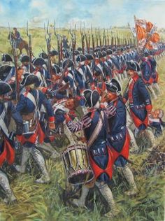 Prussian glory at the Battle of Kolin 1757. Frederick The Great, Austrian Empire, Age Of Empires, Historical Art, Modern Warfare