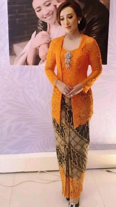 Kebaya Brokat Modern, Brokat Modern, Kebaya Lace, Modest Wedding Dresses With Sleeves, Ankara Dress Designs