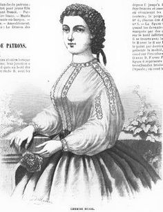 1862 Fashion, Hoop Dress, Period Costumes