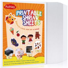 the front and back cover of an activity book for children to learn how to use printable