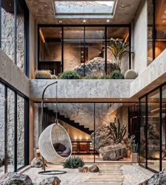 Design Living Room Modern, House In The Desert, Contemporary Courtyard, Home Interior Design Living Room, Chill Space, Interior Design Living Room Modern, Modern Home Interior, Courtyard Design, House Floor Design