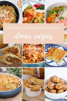 the most popular thermomix dinner recipes