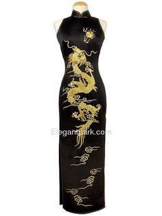 Chinese Inspired Dress, Seoul Nightlife, Travel Tokyo, Cheongsam Wedding, Wedding Qipao, Wedding Cheongsam, Dragon Embroidery, Night Skirt, Chinese Cheongsam