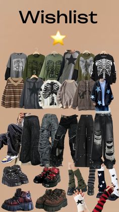 Grunge Fits, Silly Clothes, Cool Fits, Really Cute Outfits, Retro Outfits