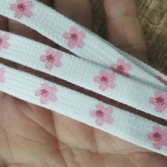 Sakura Shoelaces, Pink Shoelaces, Flower Shoelace, White Shoelace, Cute Shoelaces - ONE PAIR DETAILS: * You will get 1 pair of pink flower shoelaces * Shoelace width: 1cm, length please ref to the options * Application: puma, vans, ugg, converse etc You can buy cute shoelace chain via below link: https://etsy.me/31pru9G NOTES: 1. IMPORTANT: We will double-check each pair's lace length to make sure they match each other of every single order, But Please allows a slightly size difference due to ma Cheap Trendy Lace-up Skate Shoes, Cheap Pink Casual Skate Shoes, Cheap Pink Lace-up Running Shoes, Cheap Casual Pink Skate Shoes, Cute Shoelaces, Fun Laces, Pink Converse Outfit, Pink Shoelaces, Cute Vans