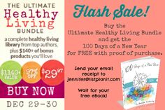 the ultimate healthy living bundle is on sale