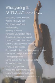 Getting fit is about more than just workouts, it’s about building habits and a mindset for long-term success! 💪✨ 

From prioritizing sleep and meal prepping to trusting the process and welcoming delayed gratification, this guide shows what fitness really looks like. Delayed Gratification, Trusting The Process, Building Habits, Getting Fit, Setting Boundaries, Meal Prepping, Trust The Process, Gym Outfit, Mind Body