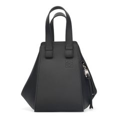 Loewe Compact Classic Calf Hammock Bag Black Approx. W13.5xh21xd20cm Hammock Bag Loewe, Hammock Bag, Loewe Bags, Loewe Bag, Hammock, Limited Time, Black Color, Bag Lady, Shoulder Bag