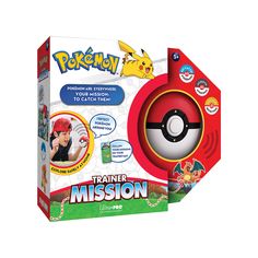 the pokemon trainer mission is in its box